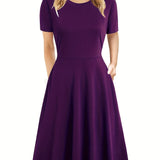 Evelyn Quinn | Retro A-Line Vasaros Suknelė