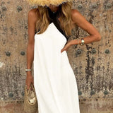 Orella | Suknelė su kryžminiu kaklu