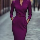 Claribel | Rafinuota Juoda Suknelė