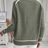 Avalon - Žalias Medvilninis Megztinis