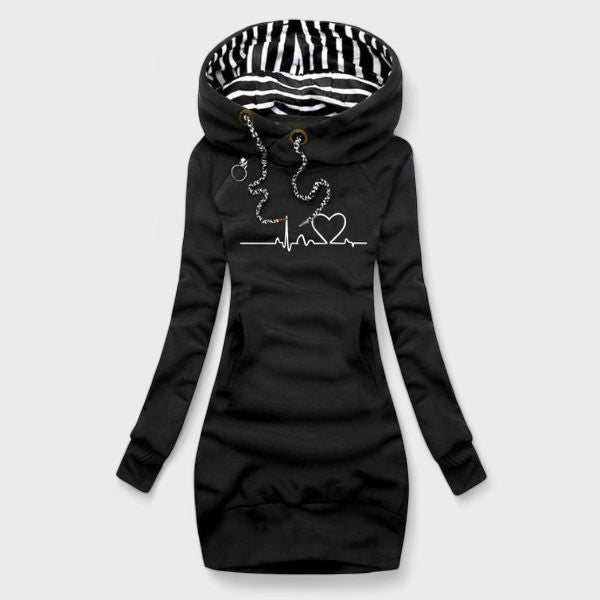 Gundega | Raštuota suknelė