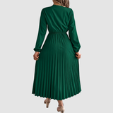 Rosalind Quinn | Nėriniuotas V formos kaklo A formos suknelė