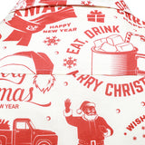 Vyriškas smėlio spalvos kalėdinis megztinis su vintažiniu dizainu ilgomis rankovėmis