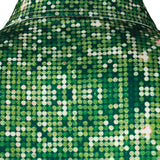 Vyriški žali ilgarankoviai marškiniai su linksmu kalėdiniu eglutės kostiumo raštu ir sagomis