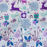 Vyriški šventiniai marškiniai su kalėdiniu elnių raštu