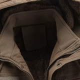 Žiemos laisvalaikio paltas iš medvilnės