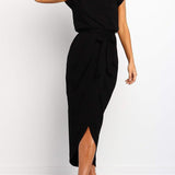 Maelis | Atsitiktinis Midi Suknelė