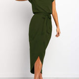 Maelis | Atsitiktinis Midi Suknelė