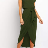 Maelis | Atsitiktinis Midi Suknelė