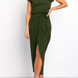 Maelis | Atsitiktinis Midi Suknelė