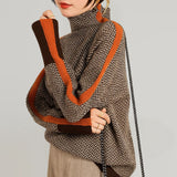 Martina | Megztinis su aukštu apykakle