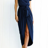 Maelis | Atsitiktinis Midi Suknelė