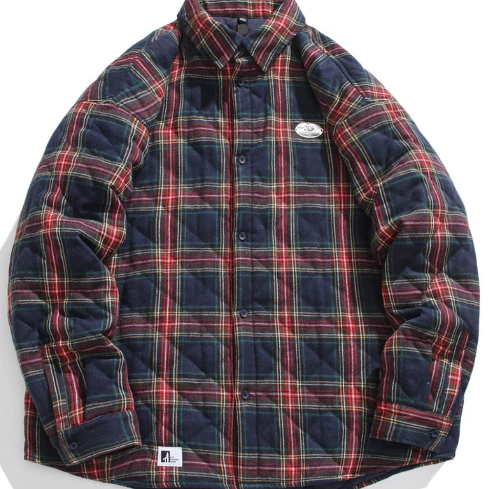 Vintage medvilninis pūkinis paltas