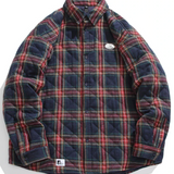 Vintage medvilninis pūkinis paltas