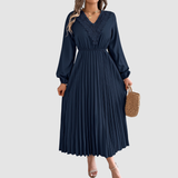 Rosalind Quinn | Nėriniuotas V formos kaklo A formos suknelė