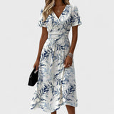 Katie - Elegantiška gėlių suknelė