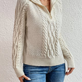 Harlow – Pintinis Megztinis su Užtrauktuku