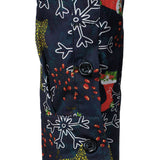 Vyriški medvilniniai kalėdiniai marškiniai su šventiniu raštu ilgarankoviai