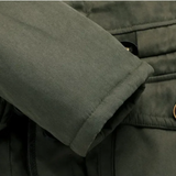 Elegantiškas pūkinis švarkas lauko sąlygoms