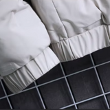 Elegantiškas pūkinis paltas vyrams