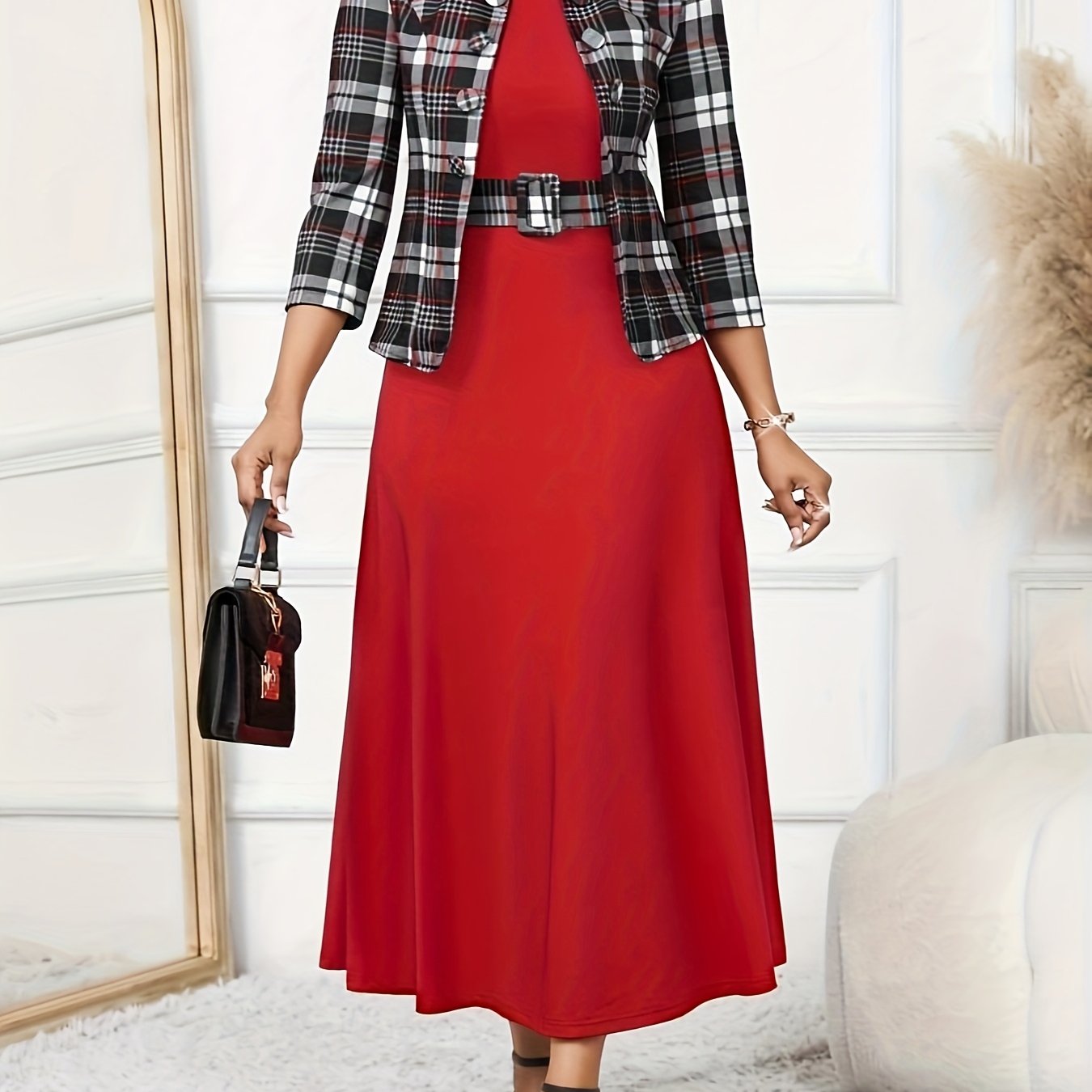 Amelie Lane | Spausdintas Dirželis Dviejų Dalių Komplektas