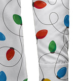 Vyriški ilgarankoviai marškiniai su kalėdinėmis lemputėmis