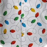 Vyriški ilgarankoviai marškiniai su kalėdinėmis lemputėmis