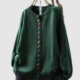 Elīna | Elegantiškas megztinis su sagomis