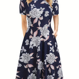 Evelyn Quinn | Retro A-Line Vasaros Suknelė