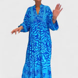 Ava – Suknelė su meniniu raštu