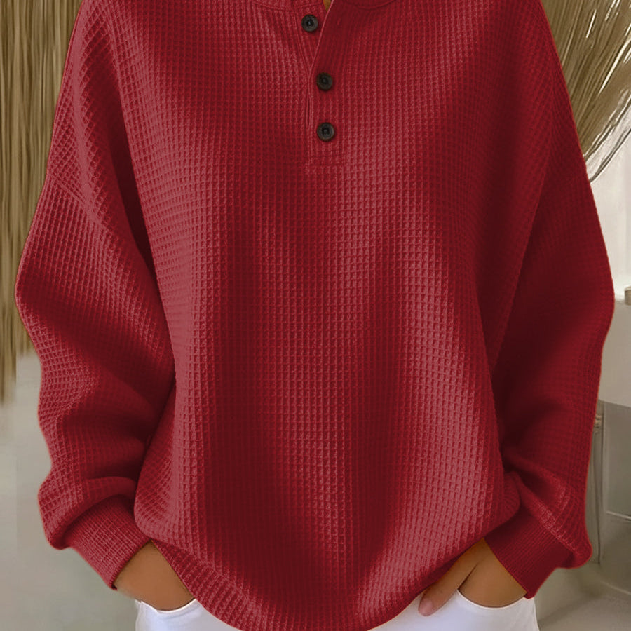 Anne | Kasdienis džemperis su apykakle