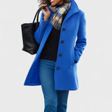 Elaina | Laiko neturinti elegancija mygtukų paltas