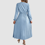 Rosalind Quinn | Nėriniuotas V formos kaklo A formos suknelė