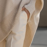 Marija | Išskirtinis vilnos mišinio megztinis