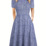 Evelyn Quinn | Retro A-Line Vasaros Suknelė