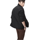 Stilingas vėjo nepralaidus paltas