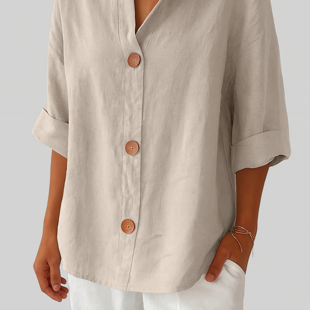 Genoveva - Paprasta Blusa