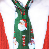 Vyriški kalėdinio kostiumo šventiniai ilgarankoviai marškiniai