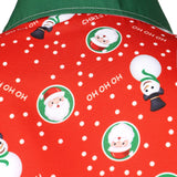 Vyriški ilgarankoviai marškiniai su kalėdiniu sniego seniu ir Kalėdų Seneliu