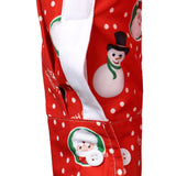 Vyriški ilgarankoviai marškiniai su kalėdiniu sniego seniu ir Kalėdų Seneliu