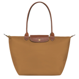 Longchamp - Didelis Le Pliage Tote, Šviesiai rudas