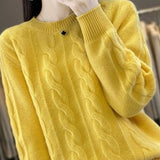 Angelika - Klasikinis Šiltas Megztinis