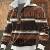 Günter – Aukštos kokybės megztinis su pašiltintu stačiu kaklu