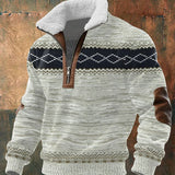 Bruno – Aukštos kokybės megztinis su paminkštintu stačiu kaklu