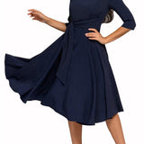 Marie - Elegantiška pakabos suknelė