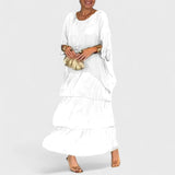 Nora - Elegantiška boho stiliaus šifono suknelė