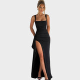 Cell | Elegantiška formalioji maksi suknelė su atvira nugara