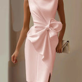 Ainsley | Stilinga Be Rankovių Midi Suknelė