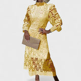 Élise - Blizgus nėriniuotas suknelė