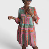 Juliane - Boho suknelė su volanais